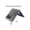 Samsung Z Flip 4 Şeffaf Korumalı Silikon Kapak & Kılıf