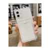 Iphone 14 Ile Uyumlu Şeffaf Anti Şok Darbelere Karşı Koruyu Kamera Korumalı Kartlıklı Kılıf