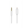Lightning Aux 3.5Mm 1Metre Kablo Jack Dönüştürücü Aparat Iphone 7 8 X 11 12 13 Uyumlu Ses Otg Kablo