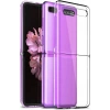 Samsung Z Flip 3 Ile Uyumlu 2 Parçalı Şeffaf Kılıf