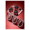 Iphone 11 Pro Max Taşlı Kamera Lens Koruyucu Çerçeveli Koruyucu Kırmızı