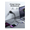 67 W Pd Usb Çoklu Şarj Kablosu