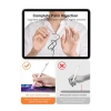 Jr-x9 Aktif Stylus Kalem Değişim Ucu Ile