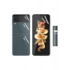 Samsung Z Flip 5 ile Uyumlu Ön & Arka Full Body Esnek Nano Çizilmez Ekran Koruyucu