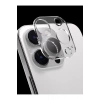 iPhone 14 Pro ile Uyumlu Kristal Netlik 9H Kırılma Karşıtı Cam Kamera Ünitesi ve Lens Koruyucu