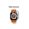Apple Watch 41mm ile Uyumlu Kolay Kurulum Otomatik Hizalama Aparatlı Tam Kaplayan Ekran Koruyucu