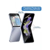 Samsung Galaxy Z Flip 5 ile Uyumlu Ön & Arka Full Body Esnek Nano Çizilmez Ekran Koruyucu