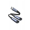 SY-C03 Audio-Transfer Serisi 2si 1 Arada Ses Adaptörü Type-Cden Çift Type-Cye Dönüştürücü