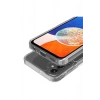 Samsung Galaxy S23 ile Uyumlu Kablosuz Şarj Magsafe Özellikli Şeffaf Silikon Kılıf