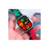 Apple Watch 38/40/41 MM ile Uyumlu Çiçek Desenli Silikon Saat Kordonu
