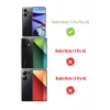 Xiaomi Redmi Note 13 Pro Plus 5G ile Uyumlu Kamera Korumalı Esnek Silikon Telefon Kılıfı