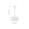 Type-C Kart Okuyucu  MacBook Telefon Bilgisayar Tablet Uyumlu Type-C to USB / SD / TF