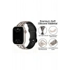 Apple Watch 9 8 7 6 5 4 3 2 Se 38 40 41 MM Leopar Desenli Silikon Kordon