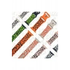 Apple Watch 9 8 7 6 5 4 3 2 Se 38 40 41 MM Leopar Desenli Silikon Kordon