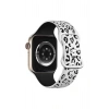 Apple Watch Ultra Ultra2 10 9 8 7 6 5 4 3 2 1 Se 42 44 45 46 49 MM Leopar Desenli Silikon Kordon