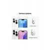 iPhone 16 Pro Max ile Uyumlu Kristal Netlik 9H Kırılma Karşıtı Cam Kamera Ünitesi ve Lens Koruyucu
