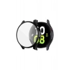 Samsun Galaxy Watch GT3 Uyumlu 46mm Renkli Sert PC Ekran Korumalı Kasa Koruyucu