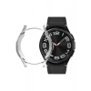 Galaxy Watch Seri 5/4 Uyumlu 44mm Şeffaf 360 Silikon Birebir Tam Uyum Ekran Kasa Koruyucu