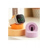 Apple Watch Series 11/10/9/8/7/6/SE3/SE2/SE/Ultra3/Ultra2/Ultra Uyumlu Silikon Renkli Şarj Standı