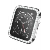 Apple Watch 3/2/1 Seri Tam Uyum 42mm Taş İşlemeli Parlak Şık Göz Alıcı Kasa Ekran Koruyucu