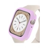 Apple Watch SE3/SE2/SE/6/5/4 Seri Uyumlu 44mm İnce Yumuşak Silikon Çerçeve ve Alt Kasa Koruyucu