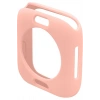 Apple Watch SE3/SE2/SE/6/5/4 Seri Uyumlu 44mm İnce Yumuşak Silikon Çerçeve ve Alt Kasa Koruyucu