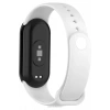 Xiaomi Mi Band 8 ile Birebir Uyumlu Kolay Takılıp Çıkarılabilen Renkli Esnek Haki Silikon Kordon