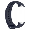 Xiaomi Mi Band 8 ile Birebir Uyumlu Kolay Takılıp Çıkarılabilen Renkli Esnek Lacivert Silikon Kordon