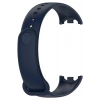 Xiaomi Mi Band 8 ile Birebir Uyumlu Kolay Takılıp Çıkarılabilen Renkli Esnek Lacivert Silikon Kordon