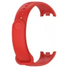 Xiaomi Mi Band 8 ile Birebir Uyumlu Kolay Takılıp Çıkarılabilen Renkli Esnek Kırmızı Silikon Kordon