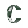 Xiaomi Redmi Watch 3 ile Birebir Tam Uyumlu Çift Renk Delikli Spor Model Silikon Kordon