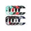 Xiaomi Redmi Watch 3 ile Birebir Tam Uyumlu Çift Renk Delikli Spor Model Silikon Kordon