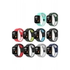 Xiaomi Redmi Watch 3 ile Birebir Tam Uyumlu Çift Renk Delikli Spor Model Silikon Kordon