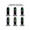 Xiaomi Mi Band 3 ve Mi Band 4 ile Birebir Tam Uyumlu Hasır Örgü Naylon Renkli Esnek Kordon Kayış