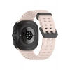 Samsung Galaxy Watch 7 Ultra ile Birebir Uyumlu Delikli Esnek Renkli Değiştirilebilir Silikon Kordon