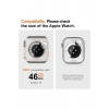 Apple Watch 10. Nesil 46mm Akıllı Saati Apple Watch Ultraya Dönüştüren Ekran Koruyuculu Kasa Kiti
