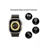 Apple Watch Ultra/Ultra 2/Ultra 3 49MM ile Uyumlu Kristal Netlik 9H Temperli Cam Ekran Koruyucu