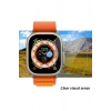 Apple Watch Ultra/Ultra 2/Ultra 3 49MM ile Uyumlu Kristal Netlik 9H Temperli Cam Ekran Koruyucu