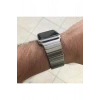 Apple Watch 38-40-41mm Stainless Steel Balık Sırtı Metal Kordon Series 11/10 42mm 9/8/7/SE3-2/6 Uyum