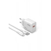 iPhone 14/13/12/11/X/8/7/6 Serileri ile Uyumlu Lightning 18W Hızlı Şarj Adaptör + Kablo Set