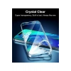 Apple iPhone 16 Plus ile Uyumlu Sararmaz Sert PC Kristal Netlikte Minimalist Şeffaf Kılıf