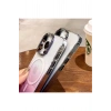 Apple iPhone 16 ile Uyumlu Metal Kamera Çerçeveli Sert PC Renk Geçişli MagSafe Uyumlu Kılıf