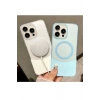 İPHONE 16 İLE UYUMLU 2 PARÇALI MAGSAFE ÖZELLİKLİ SOFT RENKLİ TELEFON KILIFI