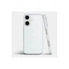 Apple iPhone 16 ile Uyumlu Sararmaz Sert PC Kristal Netlikte Minimalist Şeffaf Kılıf