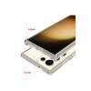 Samsung Galaxy S25 Ultra İçin Uyumlu Magsafe Şarj Destekli Şeffaf Pc Kılıf
