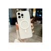 iPhone 16 Pro ile Uyumlu Minimalist Tasarım Mat Buzlu Soft Slim MagSafe Özellikli PC Kılıf