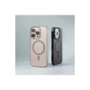 iPhone 16 Pro ile Uyumlu Minimalist Tasarım Mat Buzlu Soft Slim MagSafe Özellikli PC Kılıf