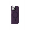 iPhone 15 Pro ile Uyumlu Minimalist Tasarım Mat Buzlu Soft Slim MagSafe Özellikli PC Kılıf