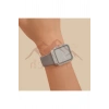 Apple Watch Seri 10 42mm Uyumlu Taşlı Kasa Koruyucu Renkli PC Parlak Taş Detay Kasa Ekran Koruyucu