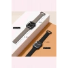 Apple Watch 7/8/SE/SE2/SE3/9/10/11 42/44/45/46/49mm Uyum Askeri Desen Mıknatıslı Silikon Kordon